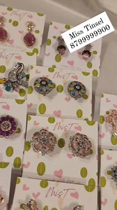 Explore latest collections of American Diamond Earrings, studs and earcuffs online at best prices. American Diamonds, shiny and perfect for every party they a beautiful traditional jewelry. _________ Website link in bio www.misstinsel.com ___________ Youtube link https://youtube.com/channel/UC8NtctoRD5rNrS6ZUyMhDhA ___________ Pinterest Link https://pin.it/2rNbHeB ------------------- WhatsApp - 91 8799999900 ____________ Delivery within 4 -10 working days Payment through bank transfer, google pa