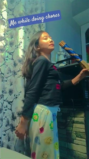 my singer comes out while doing chores...pls u know what to do