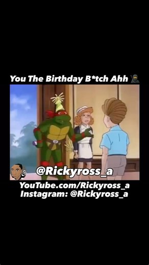 Ghetto Teenage Mutant Ninja Turtles VoiceOver: You The Birthday B*tch Ahh 🥷 In The Hood Parody