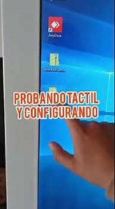 Pruebas configuracion de la pantalla táctil