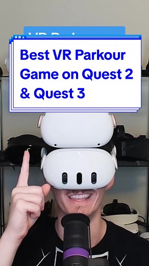 New VR Parkour Game! Stride Fates! #quest2games #quest2 #quest3 #quest3games #explorewithquest #vrtok