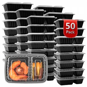 [Hot Item] Premium Microwave Safe Disposable Food Containers for Meal Prep