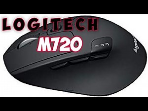 Logitech M720 Triathlon Bluetooth Wireless, unboxing review