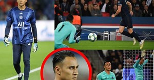 Keylor Navas: Así vivió el tico la victoria del PSG sobre el Real Madrid en Champions