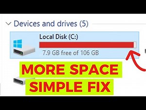 How to Free UP Space on Windows 10 2024