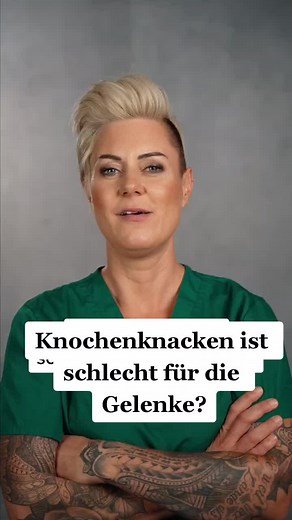 Doc Caro erklärt: Warum ist Knochenknacken schlecht für die Gelenke?