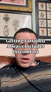 7 comments | There will always be an element of discomfort when getting a new tattoo. If you go in hoping that won’t be the case, you’re setting yourself up for failure The discomfort is usually only mild. If you can accept it, grit your teeth, remember it’s only temporary, you will get through it and be proud to wear your new tattoo #belfasttattoo #tattooadvice #tattooaftercare #tattooappointment | Matt King Tattoos | Facebook