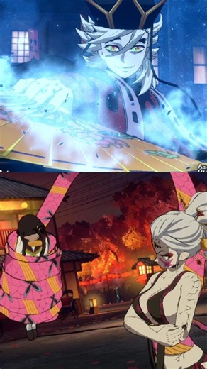ALL UPPERMOON DEMONS GRAB SKILL - DEMON SLAYER THE HINOKAMI CHRONICLES 2