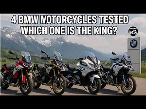 4 BMW BEASTS – Which One Rules the Road Test Ride: S 1000 XR, F 900 GS, R 1250 RT & R 1300 GSA