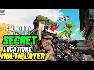 Top 5 Secret Hidden Locations For Camping In Multiplayer COD MOBILE | CODM MP All Hidden Locations