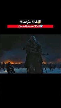 Giants Break the Wall!🥶🔥 #shorts #gameofthrones