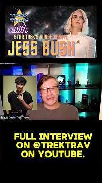 Jess Bush from Star Trek: Strange New Worlds #startrek #startrekstrangenewworlds #interview