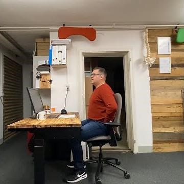 Die Rückenlehne beim Bürostuhl richtig einstellen