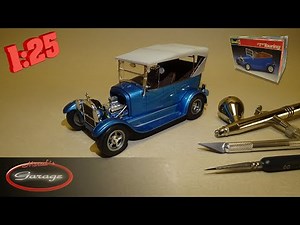 1:25 Revell Ford hot rod / Full Build / hobby kit