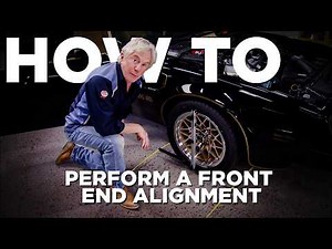 How To Perform a Front End Alignment