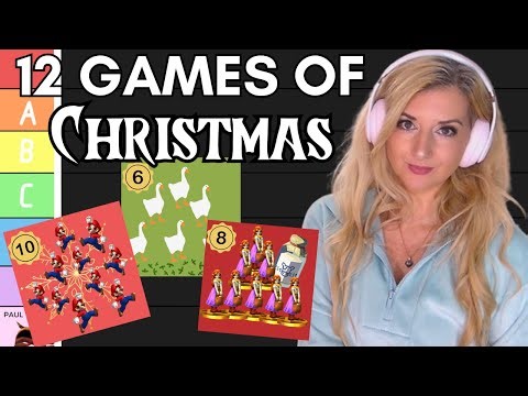 Naughty or Nice? Ranking 12 Free Christmas Games on Steam | 12 Days of Christmas Tier List