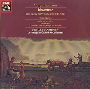 Virgil Thomson Film Music/HMV:ASD 3294 UK STEREO Original
