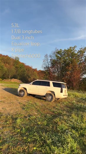 2016 Tahoe 5.3l equal length exhaust #equallength #exhaust #headers #tsp #5.3 #l83 #spinach #xpipe