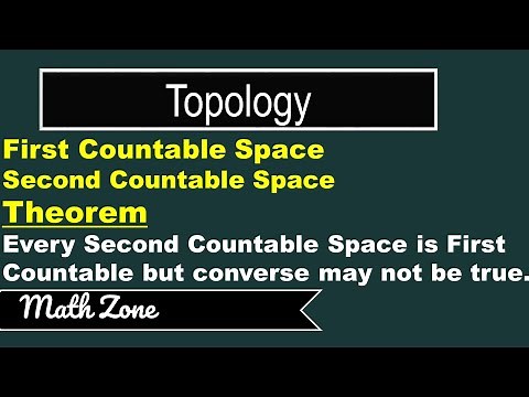 First Countable Space | Second Countable Space | Every Second Countable Space is First Countable