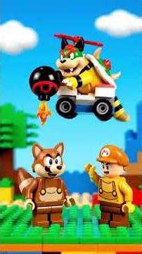 Lego Mario: Bowser Jr.'s Egg Heist! #LegoMario #StopMotion #BowserJr