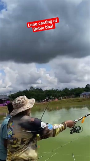 Oooo! what a casting at Charaideo Angling Competition. #fishing #angling