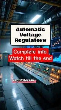 Automatic Voltage Regulators in Power Systems
