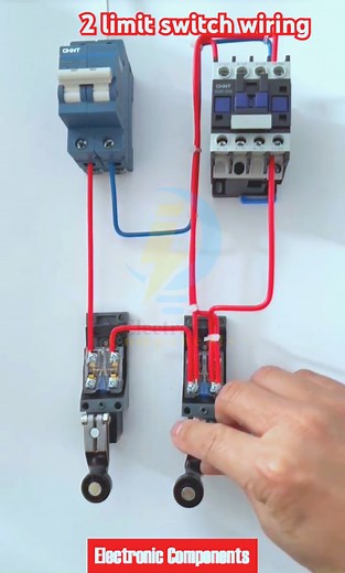 2 limit switch control wiring #electricity #electricianlife #electrician #electronics #electrical #electric #electricalengineering #electronicmusic #reelsfbシ #reelsvideoシ #reelsviralシ #reelstrending #reelsfb #reelsvideo #reelsviral | 𝐄𝐥𝐞𝐜𝐭𝐫𝐨𝐧𝐢𝐜 𝐂𝐨𝐦𝐩𝐨𝐧𝐞𝐧𝐭𝐬