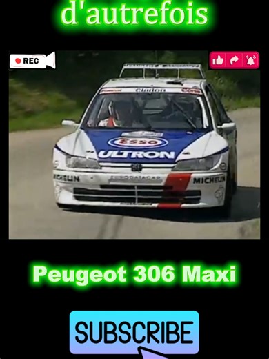 Peugeot 306 Maxi #rallye #306maxi #peugeot306s16 #306s16