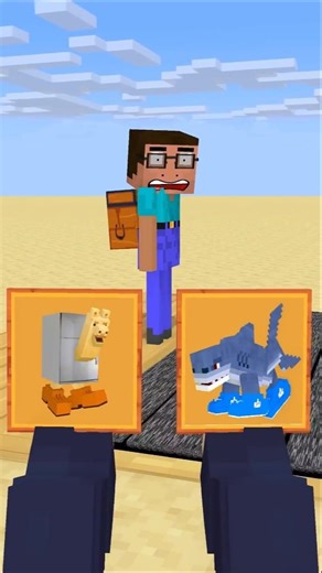 HELP Herobrine To Choose And Win The Fastest Run #friendship #shorts #trending #anime