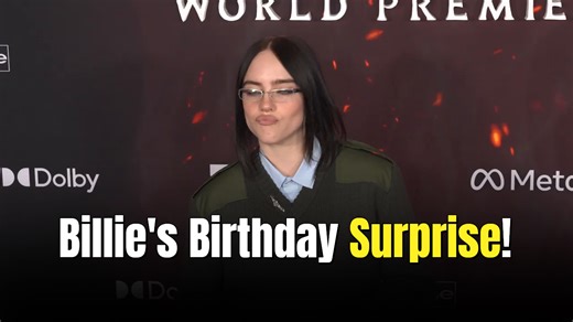 Billie Eilish shows weight loss in ripped T-shirt as fans celebrate birthday