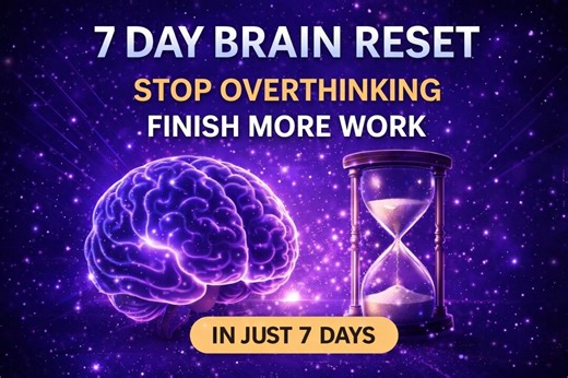 7 Day Deep Work Plan for Overthinkers | Focus Reset System (digital) - Etsy Canada