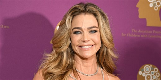 Denise Richards Debuts New "Bronde" Hair Transformation