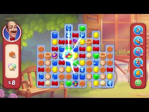 Homescapes Level 2757 - 12 Moves - No Boosters