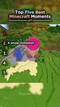 Ranking BEST MINECRAFT Moments 😭
