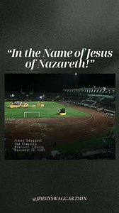 "In the Name of Jesus of Nazareth!" Watch this full service here: https://watch.sonlifetv.com/videos/monrovia-liberia-11-13-1987-friday-crusade-1 #JimmySwaggart | Jimmy Swaggart Ministries