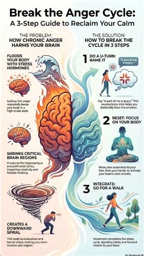 Break the Anger Cycle: A 3-Step Guide to Reclaim Your Calm