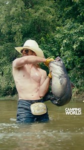 World's greatest bull rider and expert noodler? We're hitting the road with Dale Brisby for his annual trip to catch catfish with the Barrons in this episode of Road Riders Presented By Camping World, on our YouTube channel. | PBR