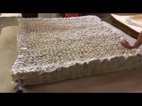 How to roll pocket coil mattress