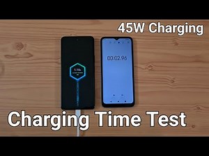 Infinix Note 30 5G Charging Time Test | 45W charging