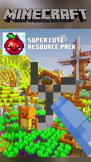 Cute Minecraft Texture Pack 🌸 (Resource Pack) #minecraft #texturepack #resourcepack