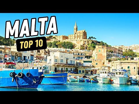 10 Best Places To Visit In Malta 🇲🇹 - 4k Travel Guide
