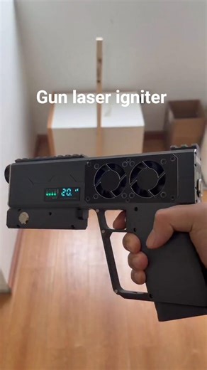 Gun laser igniter melting wood #viral #youtubeshorts #viral #instagram