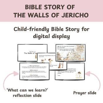 The Story of the Walls of Jericho- Child-friendly Bible Lesson (K-2)