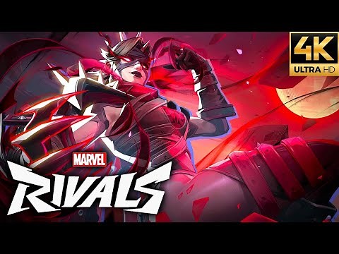Marvel Rivals - Invisible Woman (Malice Skin) Full Game Gameplay (4K 60FPS)