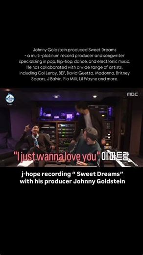 HobiCasa 💜 on Instagram: "j-hope met up with his producer, renowned Johnny Goldstein to record “Sweet Dreams” Hobi, your courage and determination are foundations of your success! Going to LA for 24 days and immersing there to make music, RESPECT🥹 Such beautiful masterpiece! 🙌🏻🙌🏻🙌🏻And to more beautiful songs coming !! #jhope #uarmyhope #hope_on_the_street #hobi #hoseok #btshoseok #btsjhope #bangtanboys #bangtansonyeondan #jhopebiased #seoul #fashion #fashionmen #fashion #dreamland #jhope