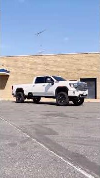 Lifted 2022 GMC Sierra 3500 HD Denali 4" CST Lift with Raceline Wheels wrapped in 37" Toyo R/Ts