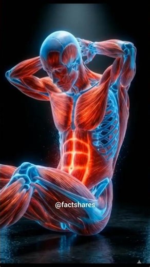 30 days crunches transformation in body#shorts