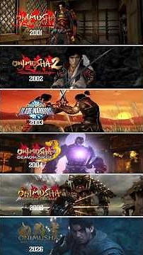 Evolution of Onimusha Games 2001-2026 🗡️ 👹🥷#youtubeshorts