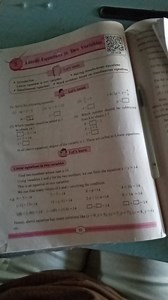 Linear Equations in Two VariablesZPX6SfatroductionLinear equ... | Filo