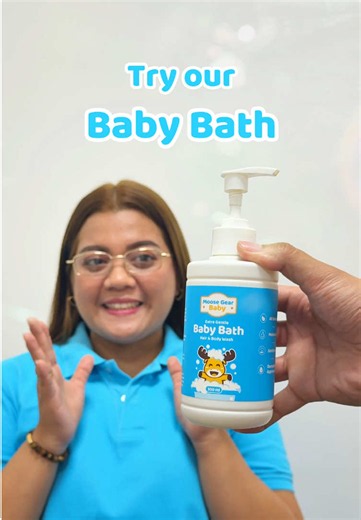 TRY ONE OF OUR BEST SELLERS! Keep your little one fresh from head to toe with our MGB Baby Bath, made with natural ingredients! 🛁 Shop now! 💙 #moosegearbaby #moosegearbabybath #babywashandshampoo #babybathshampoo #firsttimeparents
